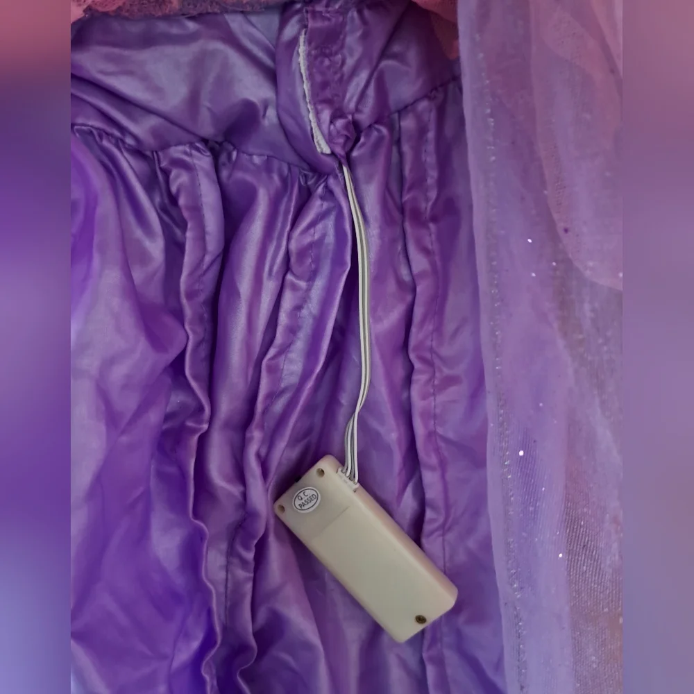 Disney's Rapunzel Purple Princess Kids Costume - Picture 4 of 4